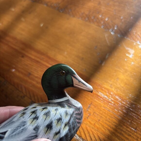 Vintage Hand painted Mallard Duck Made In The Repubic Of China - Picture 4 of 6
